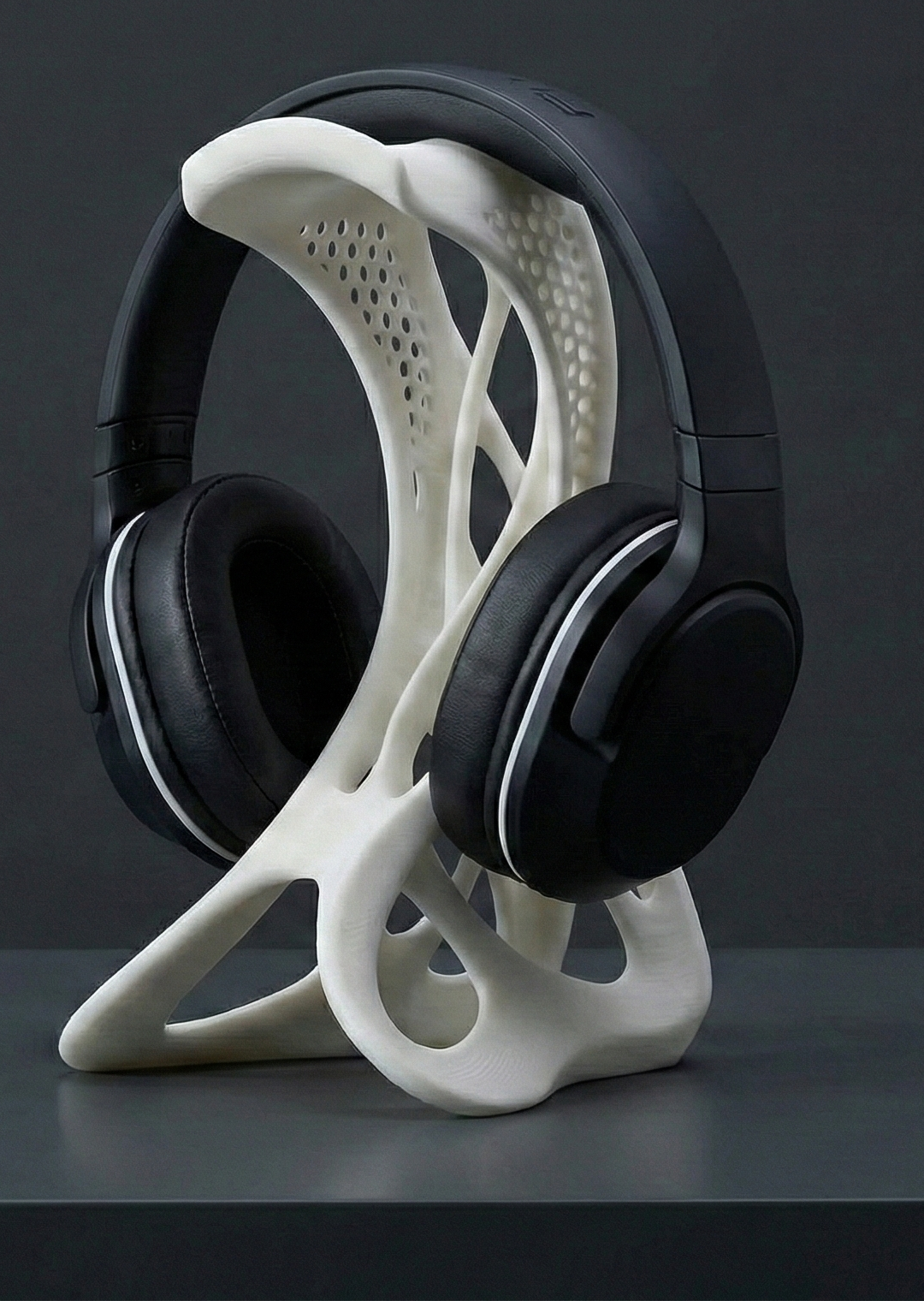 geometric headphone stand